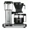 Cafetera de filtro MOCCAMASTER KBG 741 — depósito de agua de 1,25 l, jarra de 10 tazas, 1520 W, acero inoxidable/negro