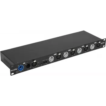 DMX-Power-Splitter EUROLITE 70064807 4x4 XLR de 5 pines