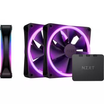 Ventilador NZXT F120 RGB DUO Triple Pack 12 cm 500-1800 RPM 29 dB