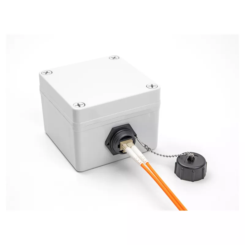 Conexión de fibra óptica DeLOCK LC dúplex a LC dúplex multimodo IP68