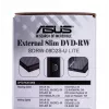Unidad óptica externa DVD±RW ASUS SDRW-08D2S-U Lite, USB 2.0, negra, 24x CD / 8x DVD, 142×142×20 mm