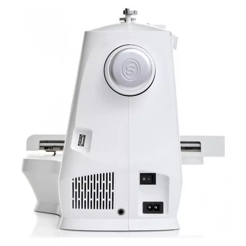 Máquina cortadora de costura SINGER SE9155 eléctrica blanca