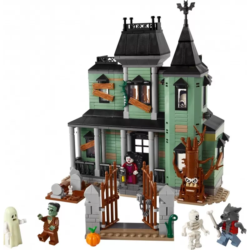 Juguete de construcción LEGO Creator 3 en 1 Casa encantada modelo 31167 – 736 piezas, 3 modelos, 5 minifiguras