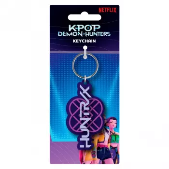 Llavero de PVC K-POP Demon Hunters Huntrix Team Logo