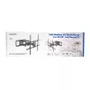 LogiLink Soporte de pared para TV 50–90
