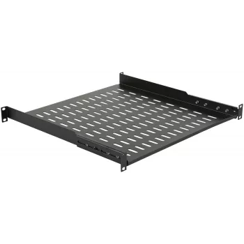 Bandeja para rack LOGON RAS405BL negro 50 kg capacidad de carga 19 pulgadas