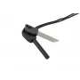 Iniciador de fuego de emergencia por chispa Wildo Fire-Flash Pro Large, ferrocerio, 76,2 mm, 29 g, negro