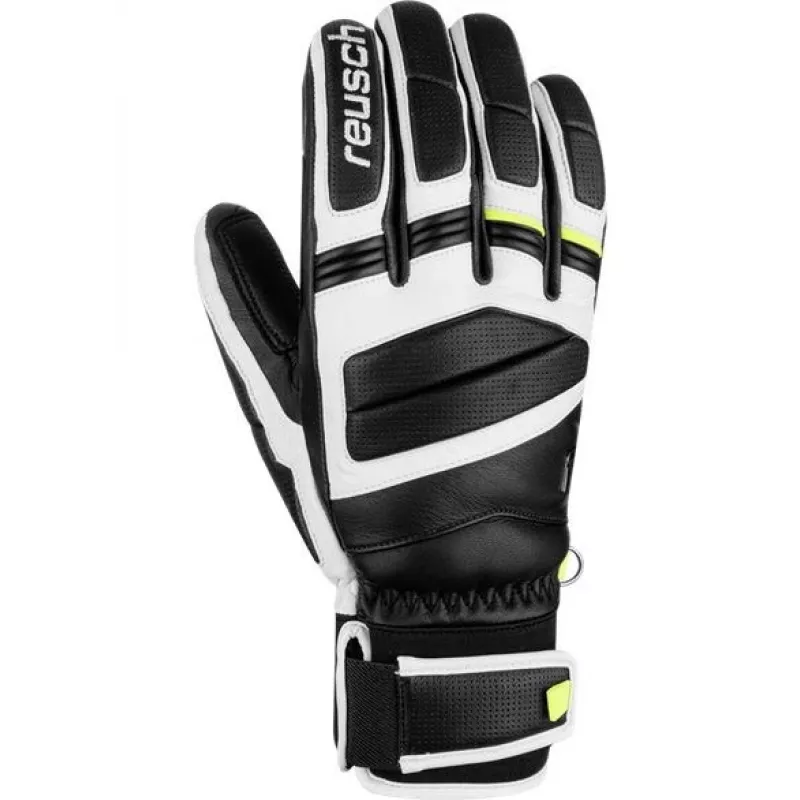 REUSCH MASTER PRO GUANTES TALLA 8,5 negro, blanco y amarillo