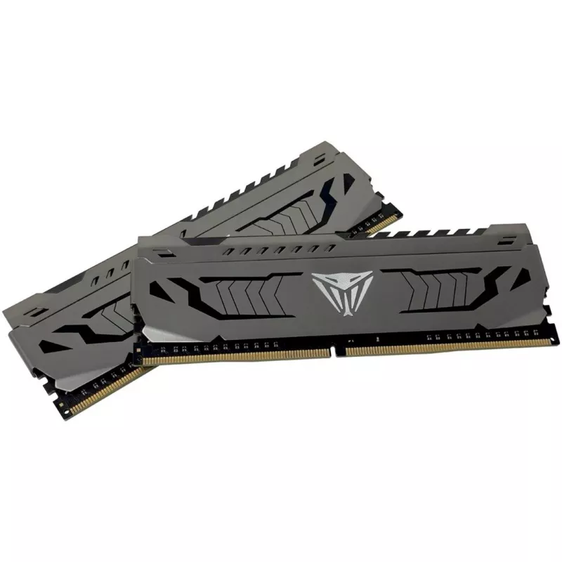 Memoria RAM de sobremesa DDR4 Patriot Viper Steel 16 GB (2x8 GB) 3600 MHz CL - DIMM de 288 pines, 1,35 V