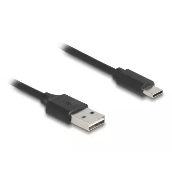 Cable USB DeLOCK 90133 USB 2.0 0,8 m negro