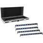 Iluminación de barra LED EUROLITE 4x LED BAR-12 QCL RGB+UV, 4 unidades, LED RGB+UV