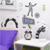 Pegatina de pared Paladone Beetlejuice diseño PP13439BJ – set de pegatinas decorativas de pared