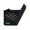 TRACER GameZone Hexy1 RGB alfombrilla para ratón y teclado, 80 x 30 x 0,4 cm, negra