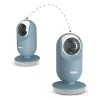 Vedo azul intercomunicador electrónico para bebés con receptor inalámbrico