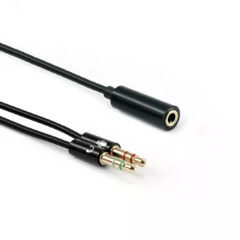 Sbox 35F-2X35M/R 3,5 mm H 4-Pin - 2 x 3,5 mm M 3-Pin 0,2 m