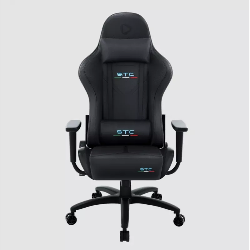 Silla gaming Onex STC Tribute Hardcore Negra — asiento ergonómico para PC/consola, regulable en altura e inclinable