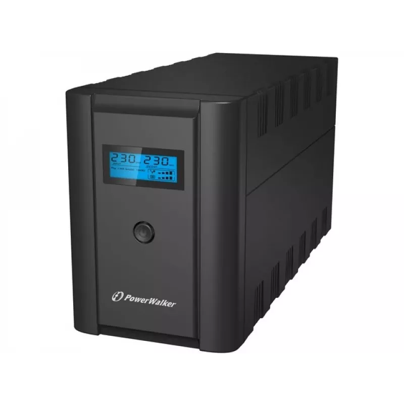 PowerWalker VI 1200 LCD/FR Line-Interactive 1,2 kVA 600 W 4 salidas AC