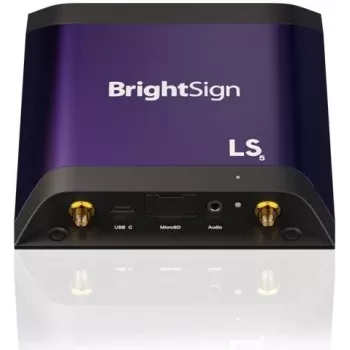 Reproductor multimedia digital BrightSign LS425 negro morado Full HD Wi-Fi