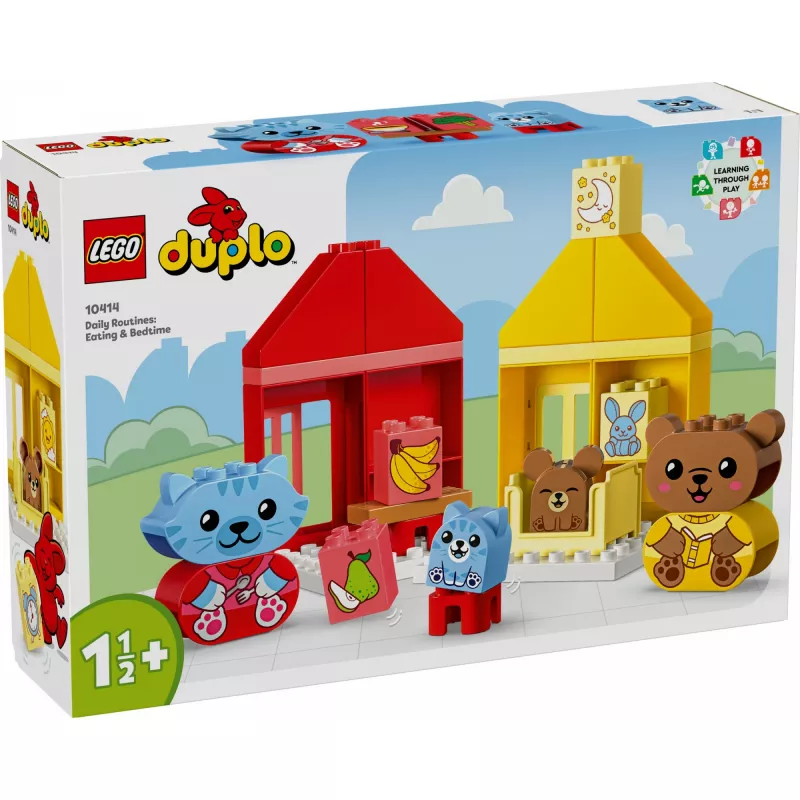 LEGO DUPLO Mis primeras rutinas: comer y dormir 10414