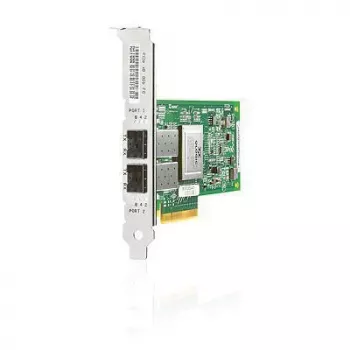 HPE - StorageWorks 82Q - Adaptador de bus host - PCI Express x8 perfil bajo 8 Gb Fibre Channel x 2