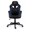 Silla gaming Huzaro FORCE 2.5 azul MESH con asiento de malla negra, azul
