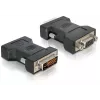 VGA 15 pines conector hembra a DVI 24+5 conector macho DeLOCK 65016