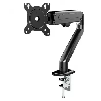 Soporte para monitor Maclean MC-860N, con pistón de gas, 13-27, 8 kg, Negro