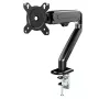 Soporte para monitor Maclean MC-860N, con pistón de gas, 13-27, 8 kg, Negro