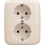 BUSCH JAEGER BJ 202 EUJ-214 202 EUJ-214 Toma de corriente doble SCHUKO