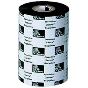 Cinta de transferencia térmica Zebra 4800 Performance Resin 450 m negra
