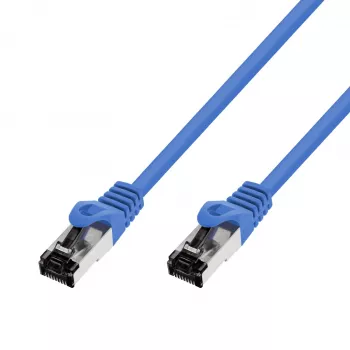 Latiguillo LAN Extralink Cat.8.1 S/FTP 3 m 40G azul – cable de par trenzado de cobre (EX.38855)