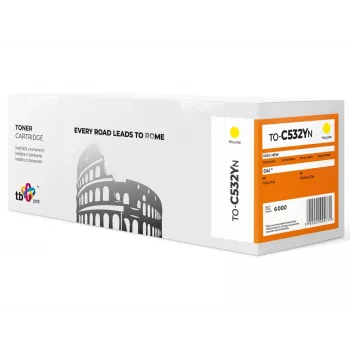 Tóner TB compatible con C532 to-C532YN YE 100% nuevo