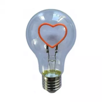 Synergy 21 LED Retrofit E27 bombilla decorativa A60-heart