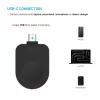 Adaptador de carga USB-C fijo FIXED FIXDW-AWAP-BK para Apple Watch Powerstation Uni, repuesto compacto