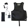 Glovii GMV1M chaleco para deportes acuáticos negro softshell