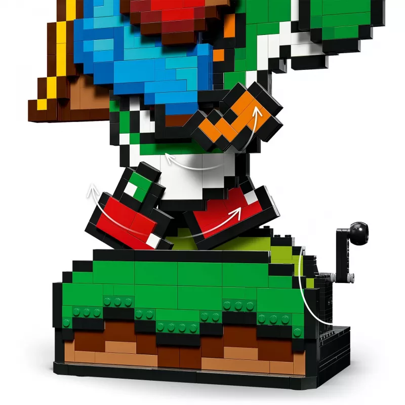 Juguete de construcción LEGO Super Mario World Mario y Yoshi Set 71438 — figuras interactivas y elementos de juego construibles