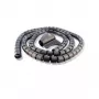 Organizador de cables Schwaiger KBSL28 043 negro 1 ud.