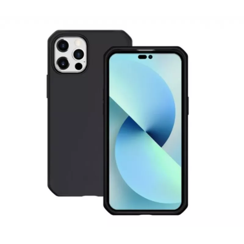 Funda Shell Mobilis Spectrum iPhone 14 Pro 15.5 cm negra