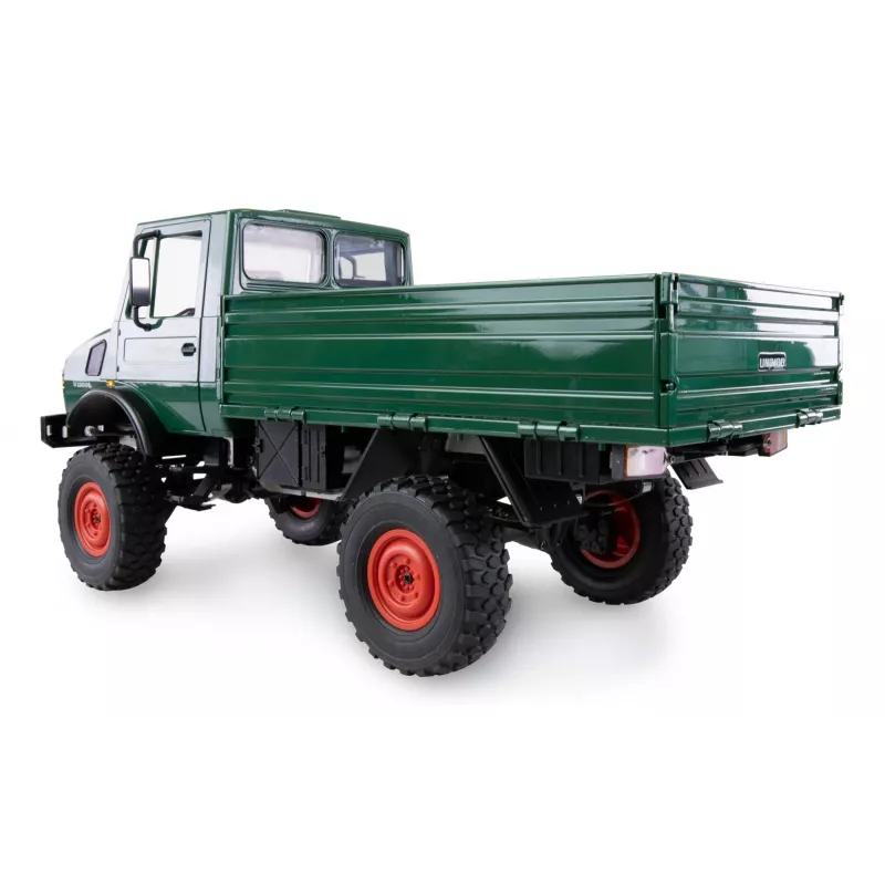 Coche RC Amewi Mercedes-Benz Unimog escala 1:12 4WD, verde