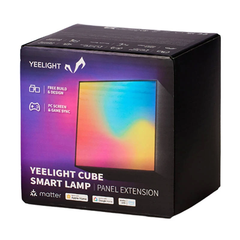 Yeelight Smart Cube Light Panel YLFWD-0006 panel de luz para gaming, negro