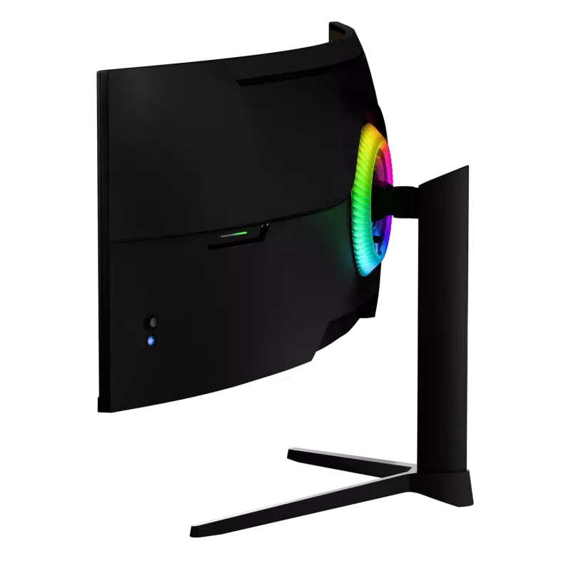 Monitor LED curvo 49 pulgadas Arozzi Nova — 5120 x 1440 Dual QHD, panel VA, 4 ms, hub USB, VESA