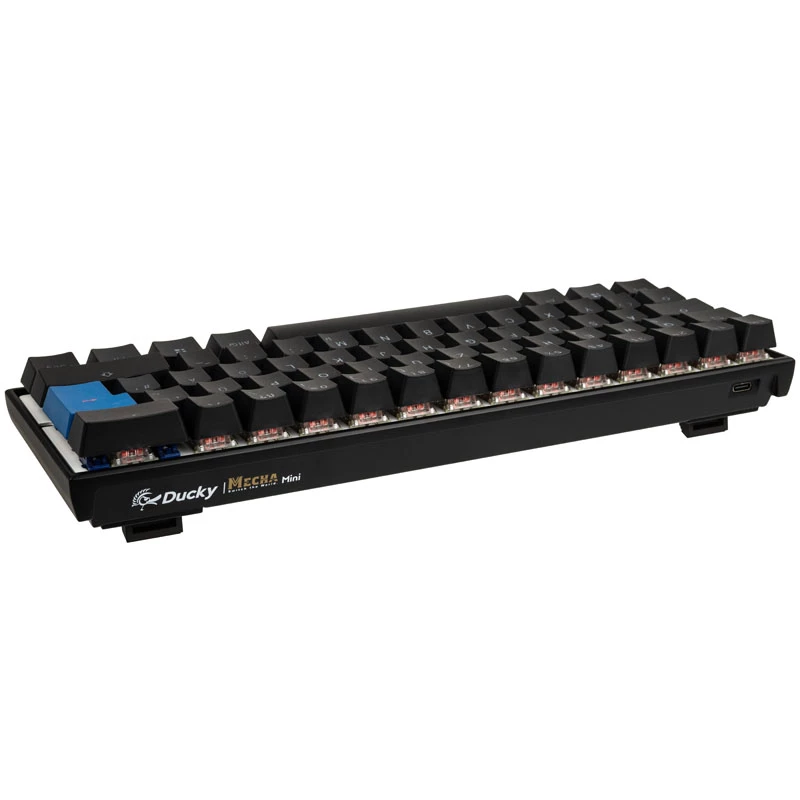 Teclado Ducky Mecha Mini con ratón gaming USB inglés negro