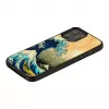 Funda protectora iKins para Apple iPhone 12 Pro Max con diseño La gran ola