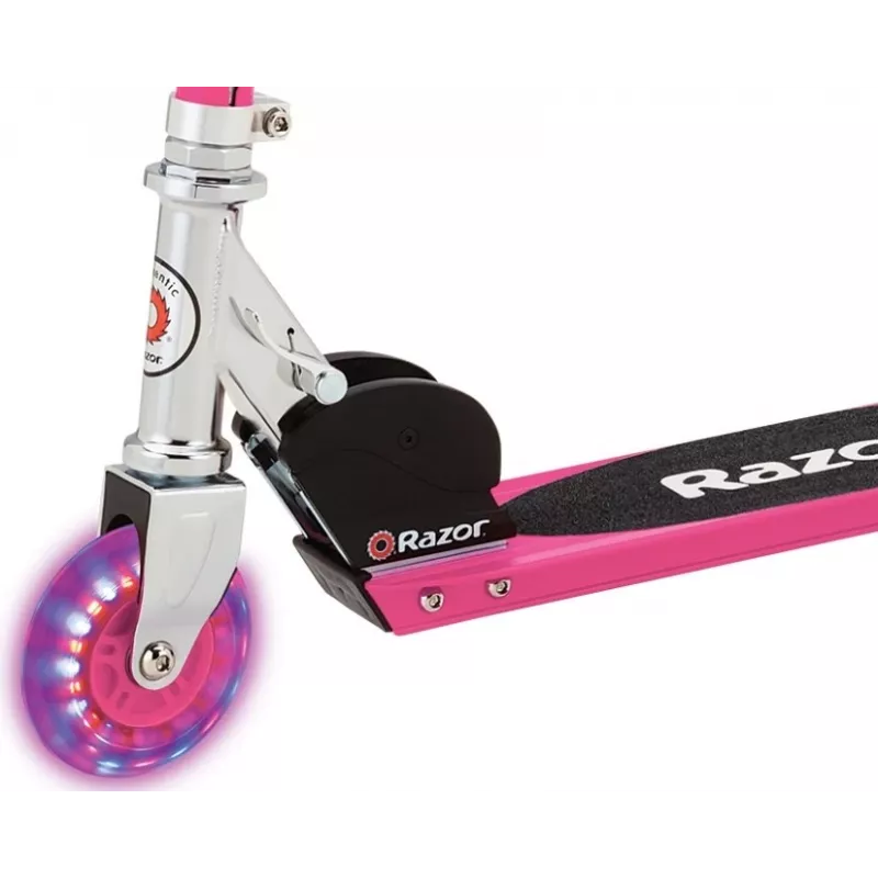 Razor S Spark Sport patinete clásico para niños, negro/rosa