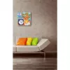 Reloj NeXtime 8170 Go van Go, 43x43 cm, pared, multicolor