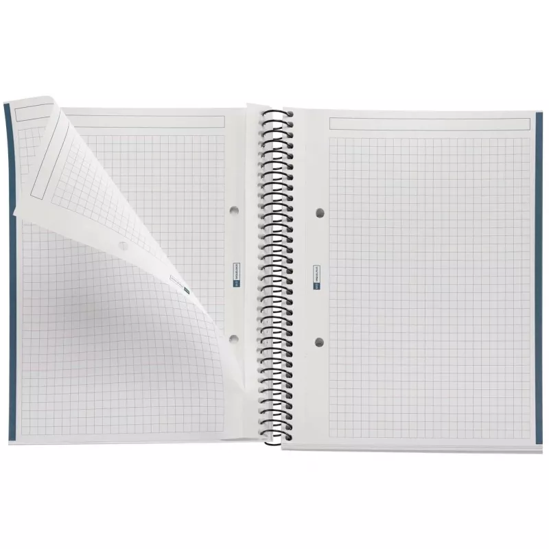 Bloc universitario MIQUELRIUS Eco Design 1 cuadriculado DIN A5 margen interior (A615699)