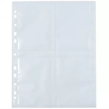 Funda transparente HERMA 7560 90 x 130 mm