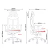 Silla ergonómica premium Ergo Officer ER-414