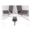 Conmutador USB DeLOCK 2 PC a 1 dispositivo 5 Gbps negro