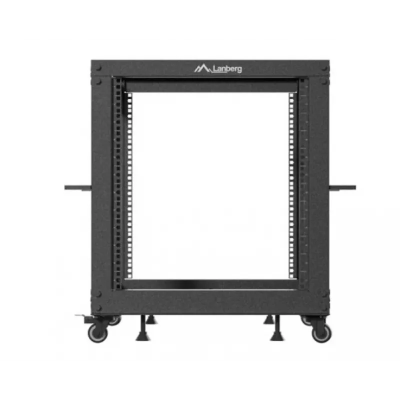 Carcasa de rack LANBERG Open Rack OR01-6112-B 12U 600x600 ajustable negra